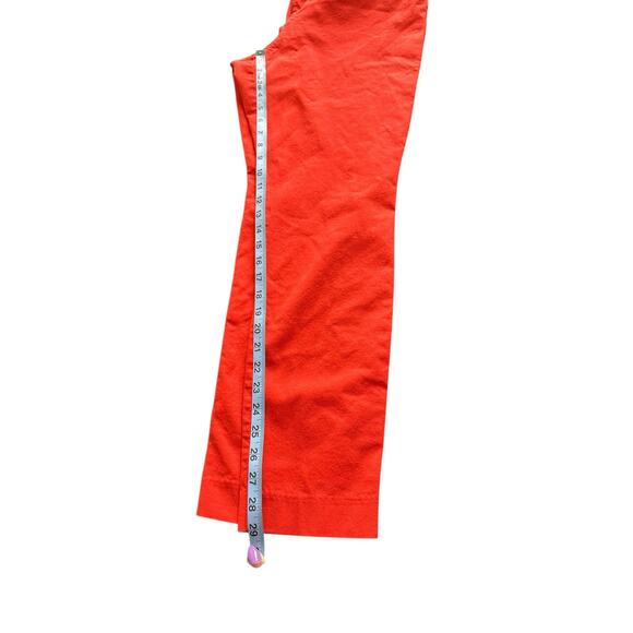 Old Navy Orange‎ Office Work Business High-Rise Pixie Skinny Pants Size 14 - Picture 9 of 10